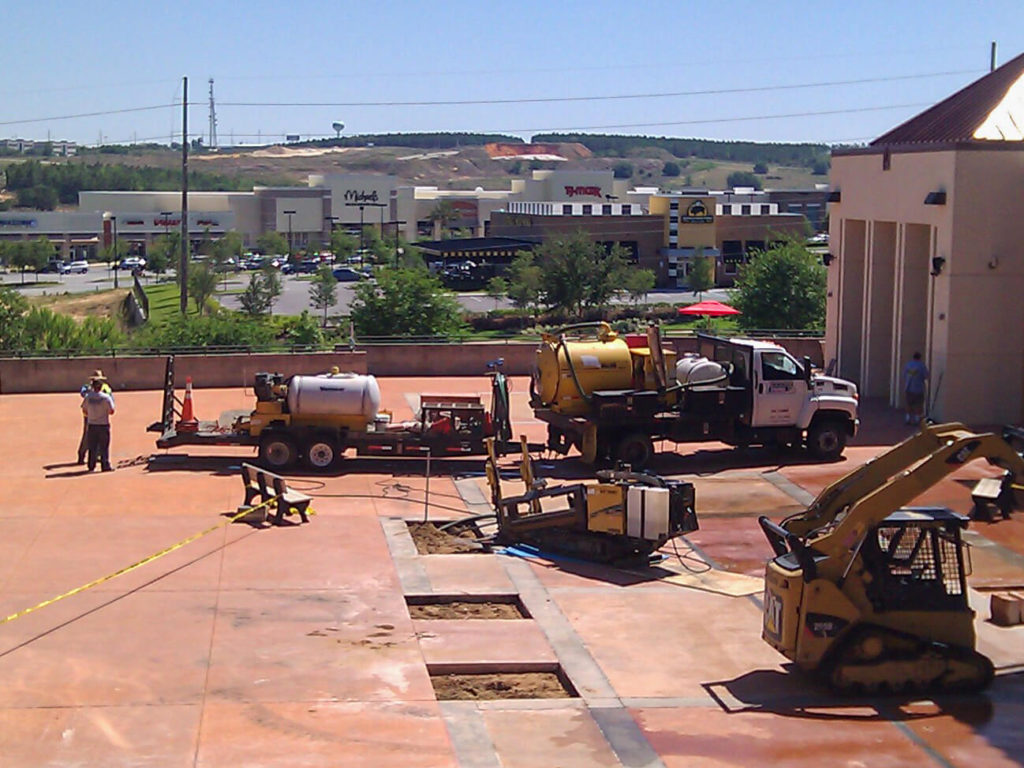 Hillside Terrace Job site